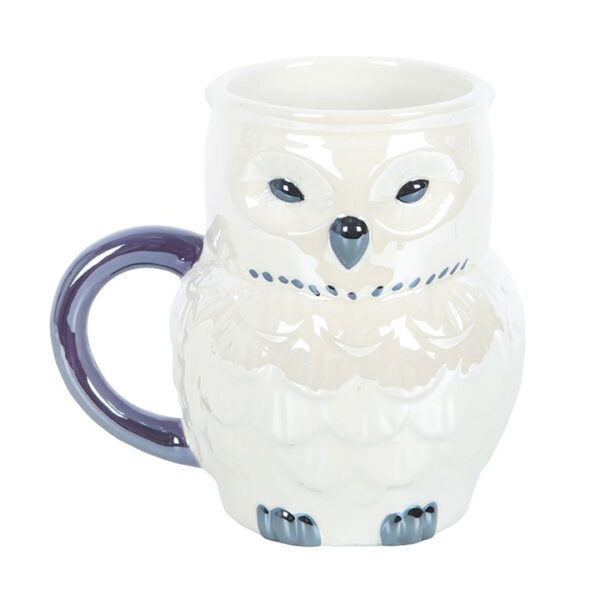 Owl Shaped Iridescent Mug - Image 3