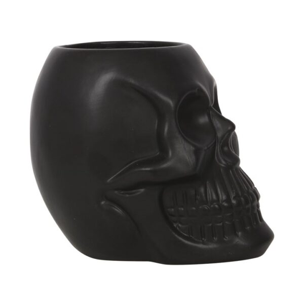 Black Skull Plant Pot - Image 3