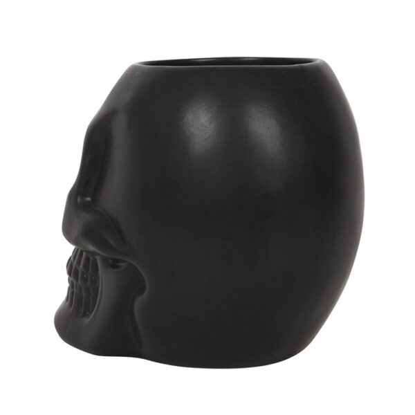 Black Skull Plant Pot - Image 4