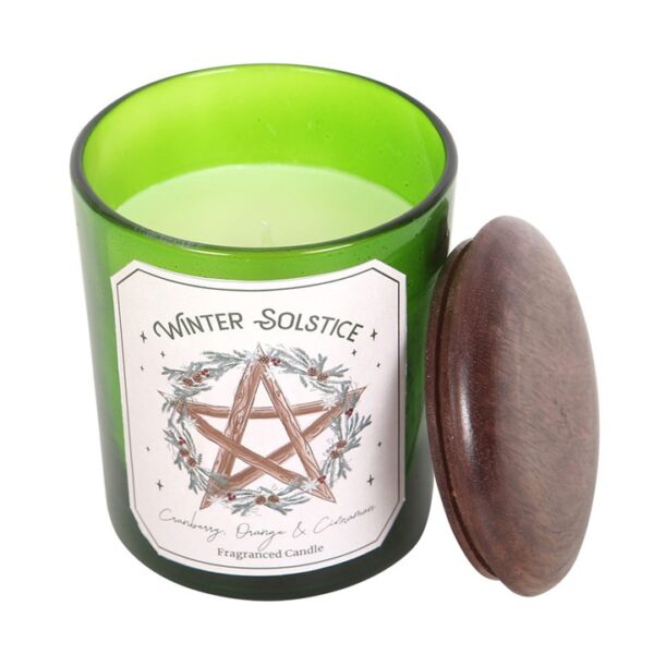 Cranberry, Orange & Cinnamon Candle - Image 2