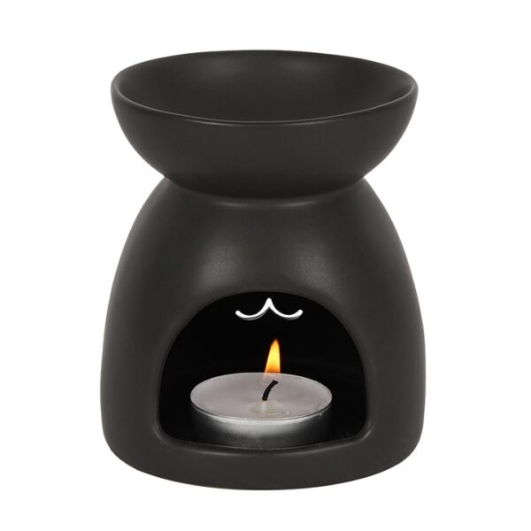 Black Cat Cut Out Oil Burner and Wax Warmer - Image 2
