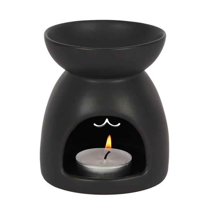 Black Cat Cut Out Oil Burner and Wax Warmer - Image 2