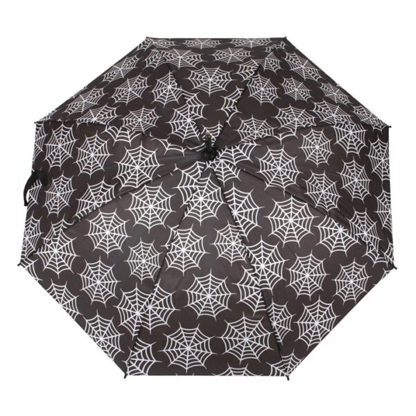 All Over Print Spiderweb Umbrella - Image 2