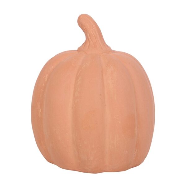 12.5cm Terracotta Pumpkin Ornament - Image 3