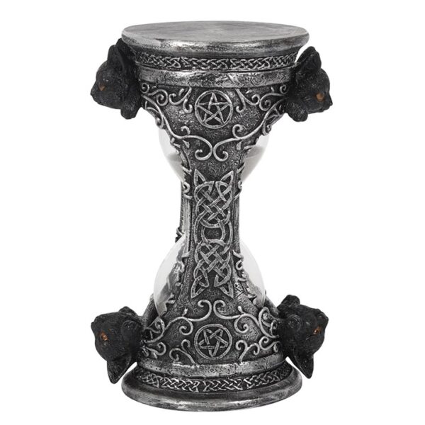 17cm Black Cat Hourglass Timer - Image 2