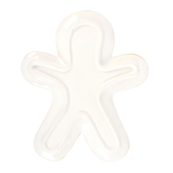 Gingerbread Man Ceramic Serving Plate - Image 3