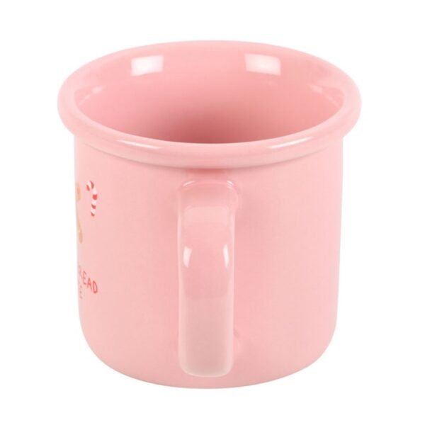 Pink Gingerbread Latte Mug - Image 3