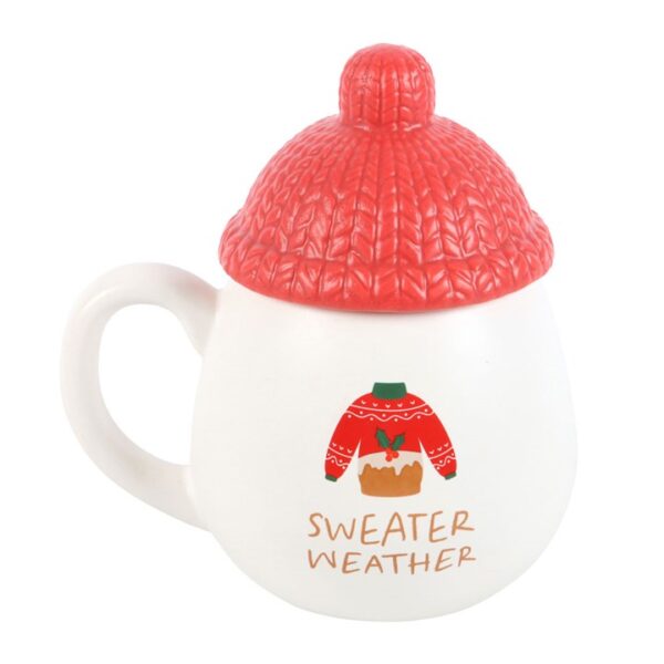 Sweater Weather Lidded Mug - Image 2