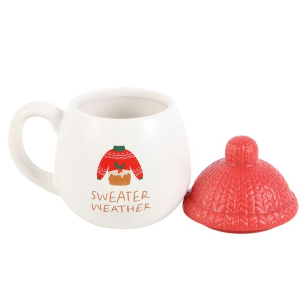 Sweater Weather Lidded Mug - Image 3