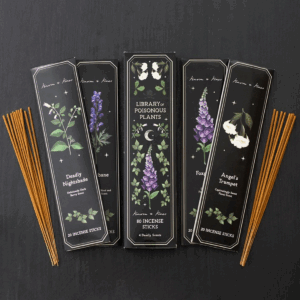 Set of 4 Poisonous Plants Incense Stick Packs