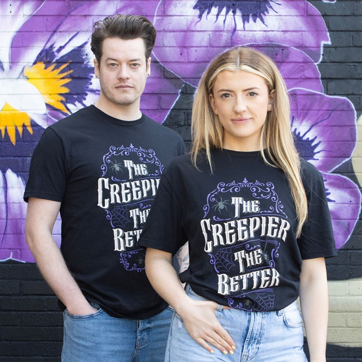 The Creepier the Better Unisex T-shirt Size M - Image 2