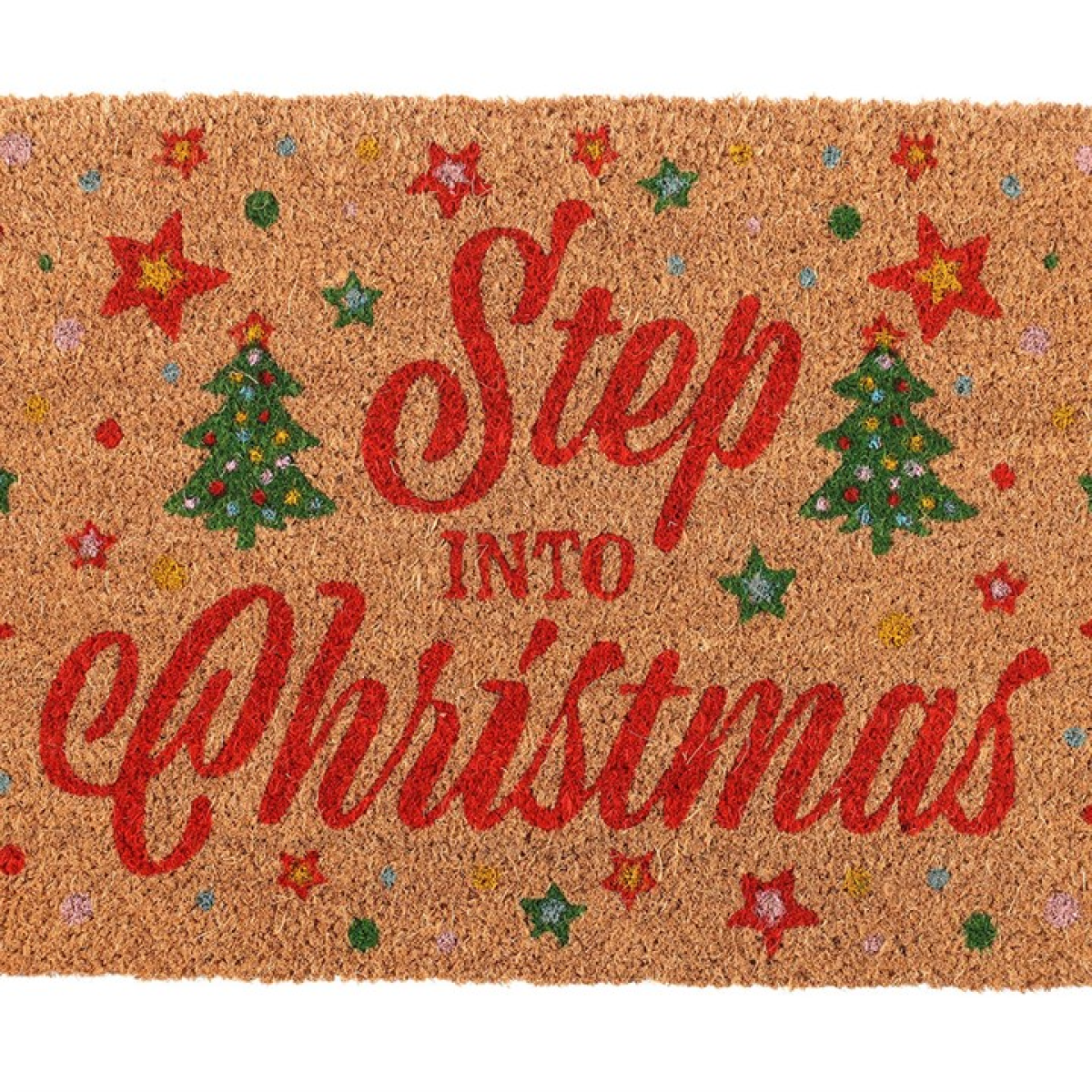 Natural Step Into Christmas Doormat - Image 3