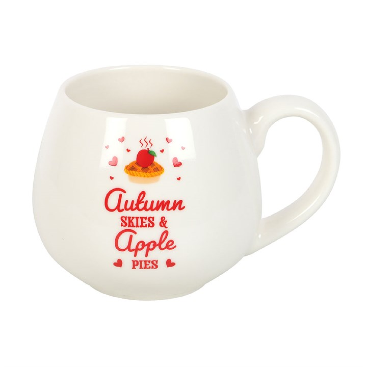 Autumn Skies & Apple Pies Rounded Mug - Image 4