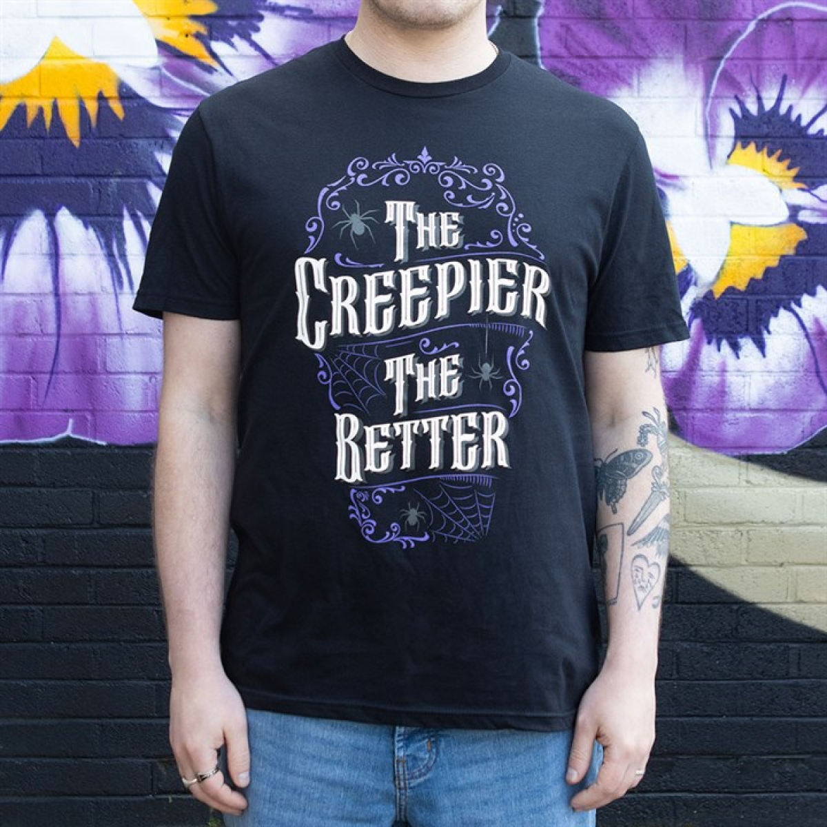 The Creepier the Better Unisex T-shirt Size S - Image 4