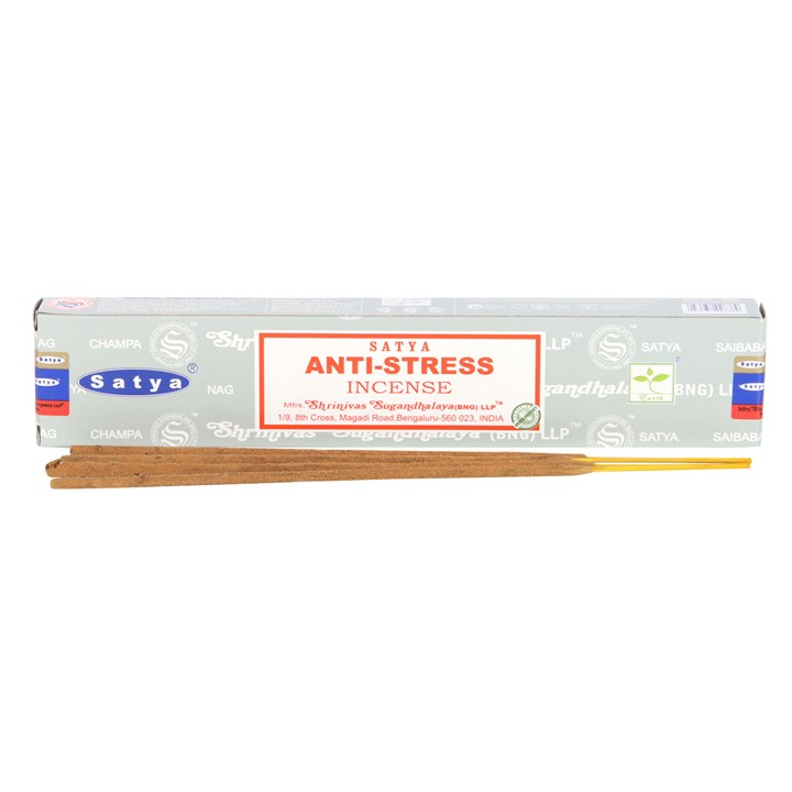 12 Packs of Anti-Stress Incense Sticks by Satya - Image 2