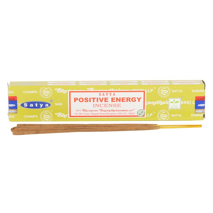 12 Packs of Positive Energy Incense Sticks by Satya - Image 2