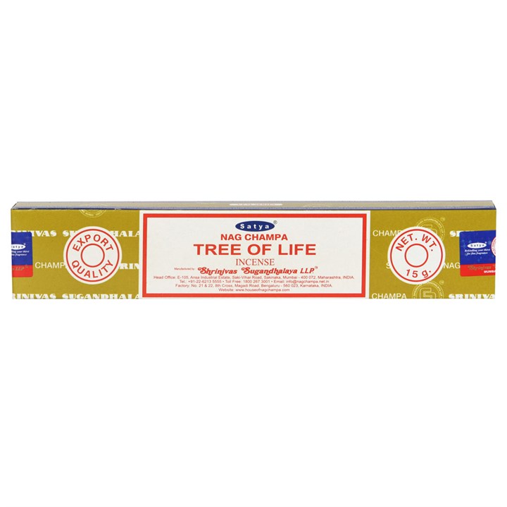 12 Packs of Tree of Life Incense Sticks by Satya - Image 2