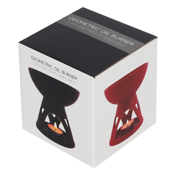 Red Deep Bowl Oil Burner and Wax Warmer - Image 3