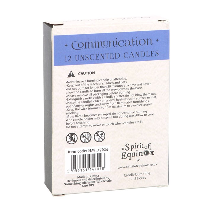 Pack of 12 Communication Spell Candles - Image 2