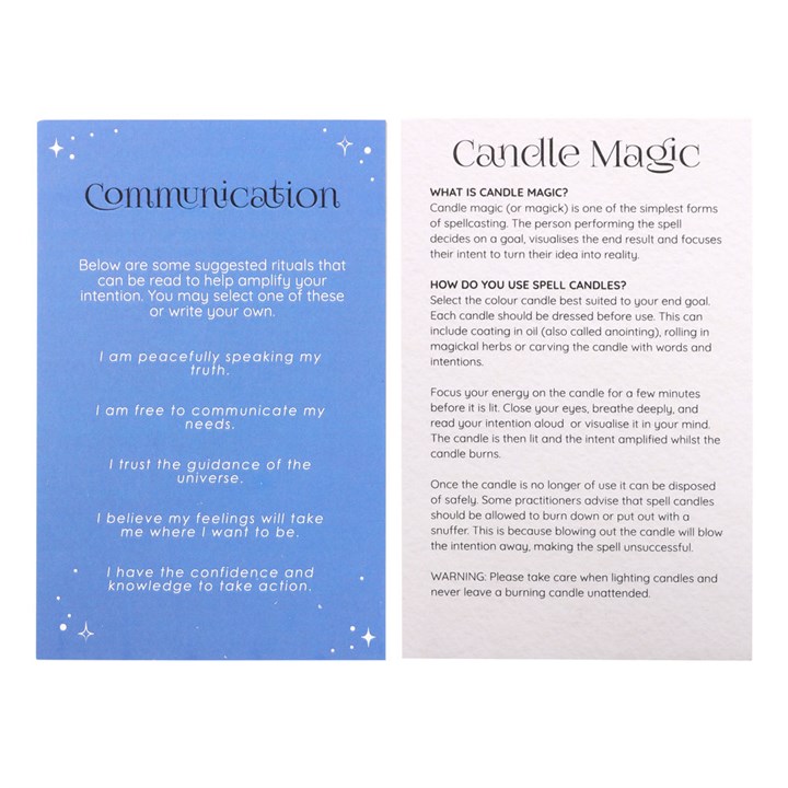 Pack of 12 Communication Spell Candles - Image 4
