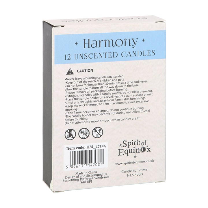 Pack of 12 Harmony Spell Candles - Image 2