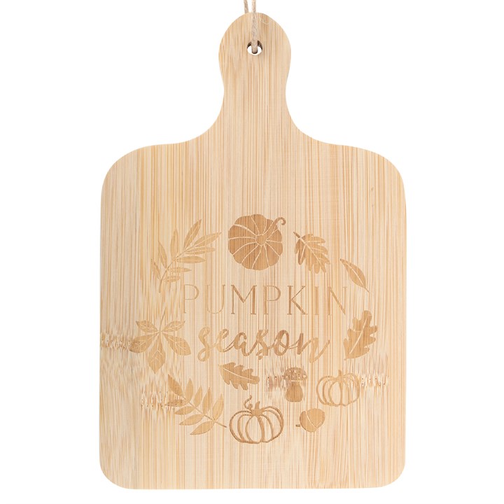 Pumpkin Season Bamboo Serving Board - Image 2