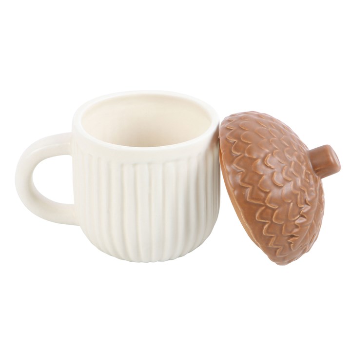 Autumn Acorn Shaped Mug - Image 2