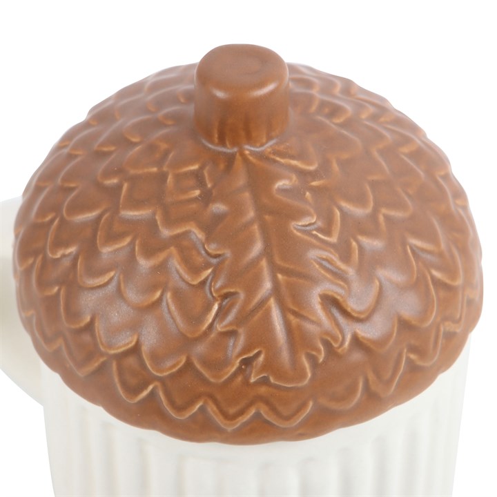 Autumn Acorn Shaped Mug - Image 3