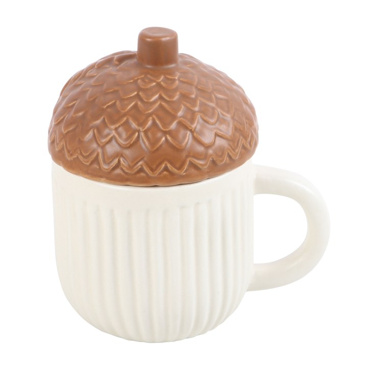 Autumn Acorn Shaped Mug - Image 5