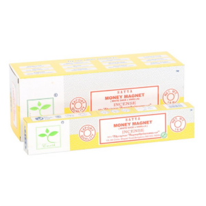 6 Packs of Money Magnet Earth Incense by Satya