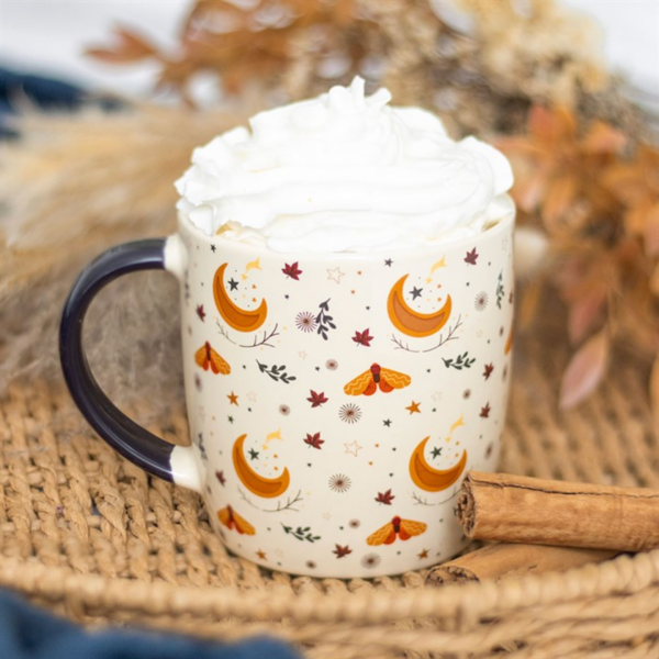 Mug Mid Fall Autumn Magic Harvest Moon Print Mug | Country Waters Handmade Wax Melts