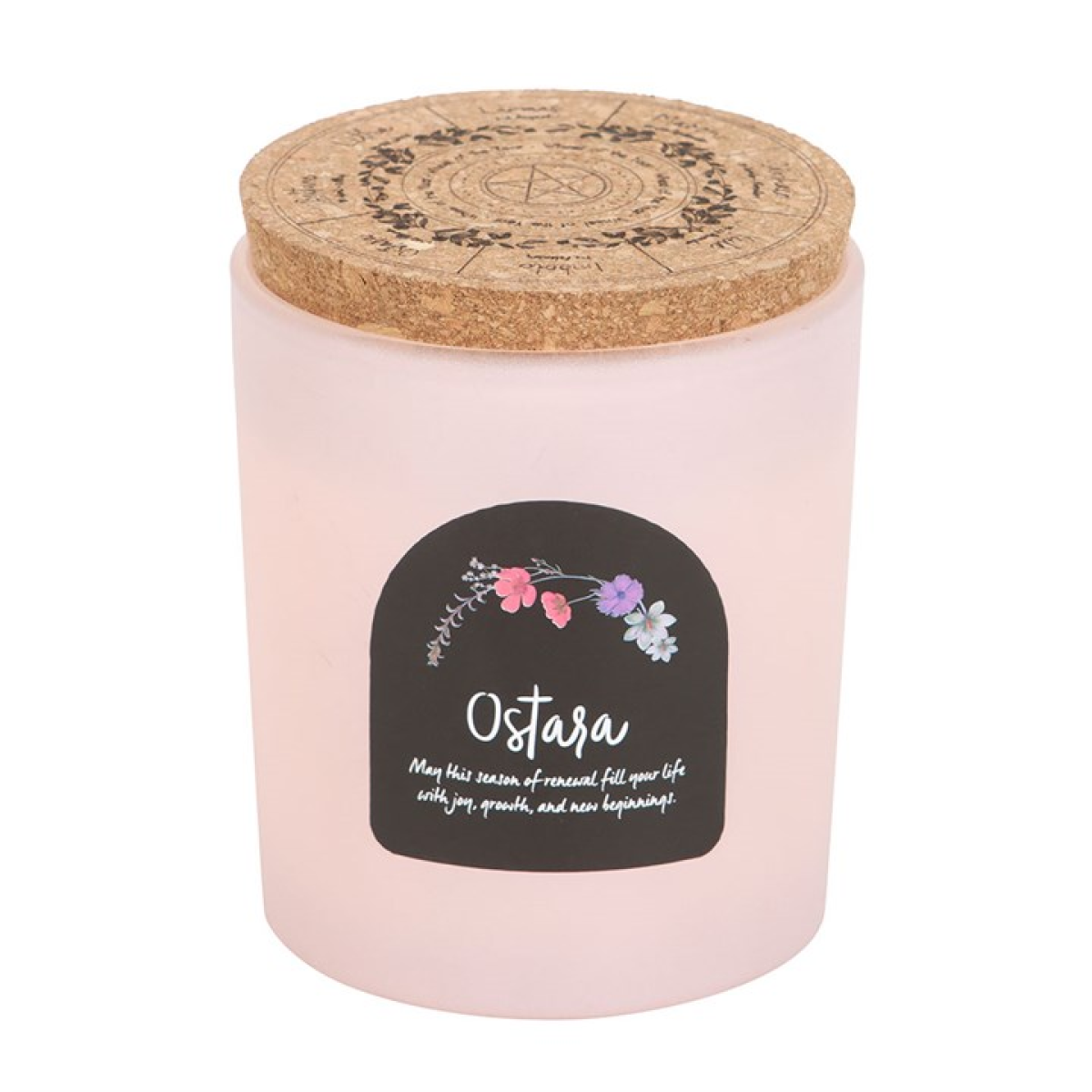 Ostara Fresh Linen Wheel of the Year Candle - Image 2