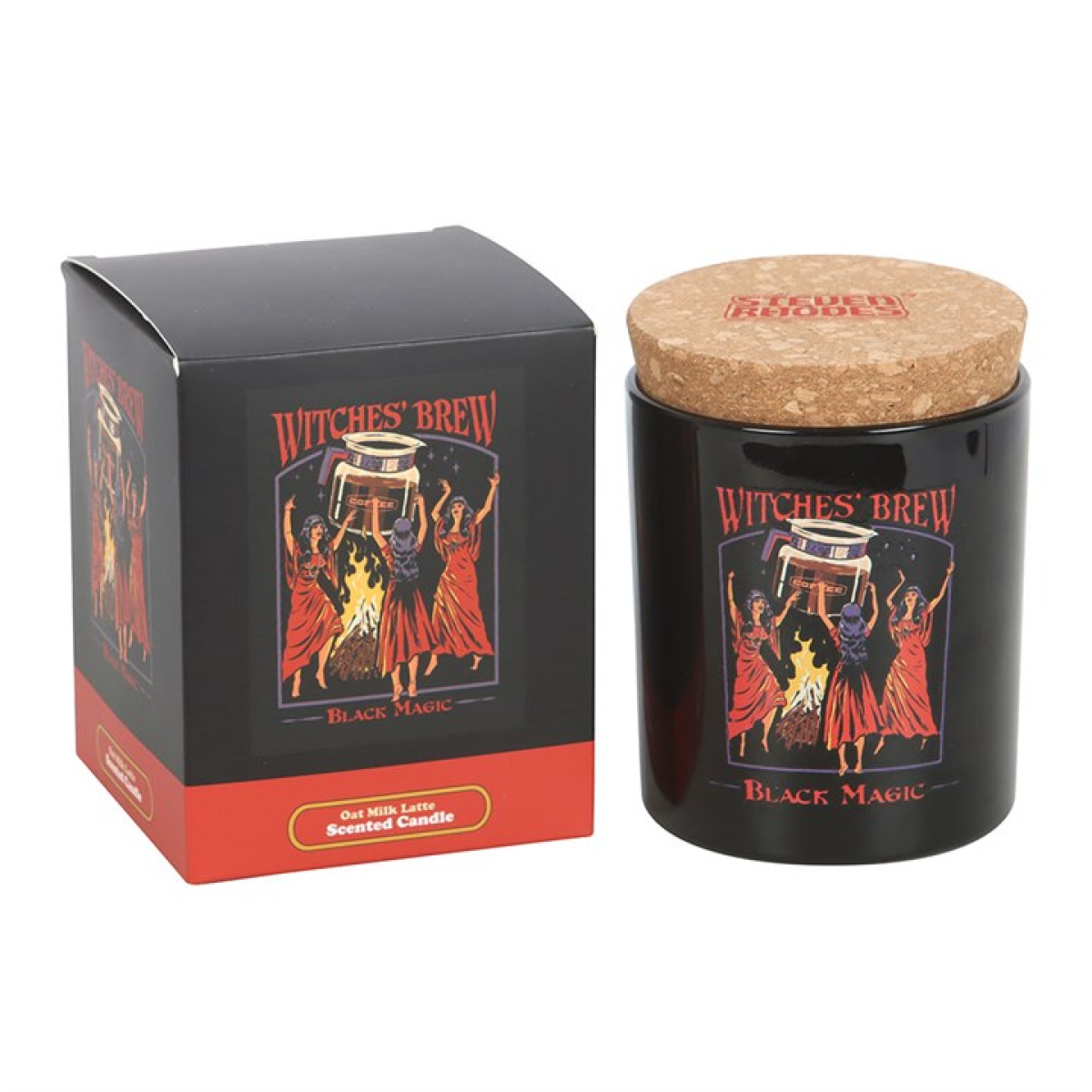 Witches' Brew Oat Milk Latte Candle by Steven Rhodes - Image 2