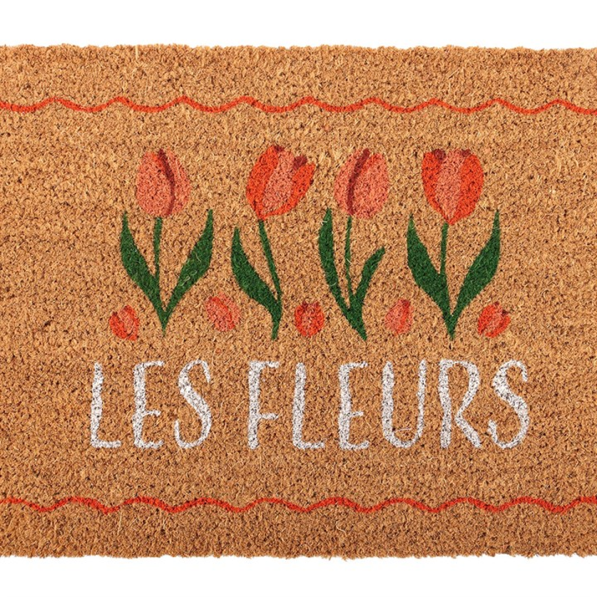Natural Les Fleurs Tulip Doormat - Image 3