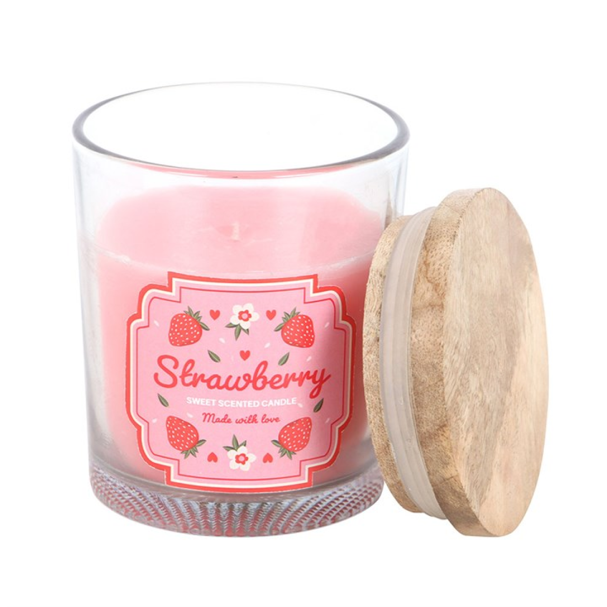 Strawberry Scented Candle - Image 3