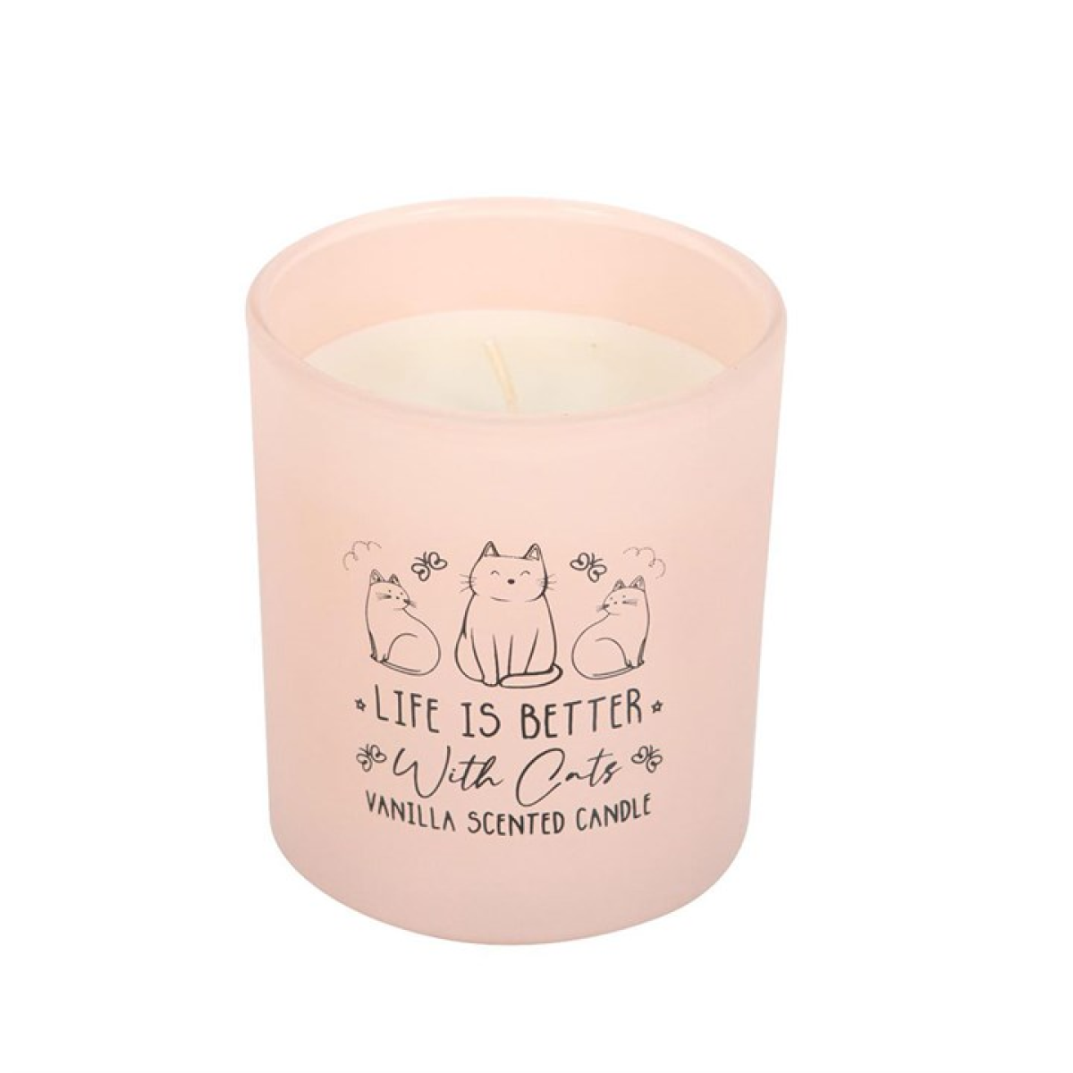 Life Is Better With Cats Vanilla Candle - Image 3