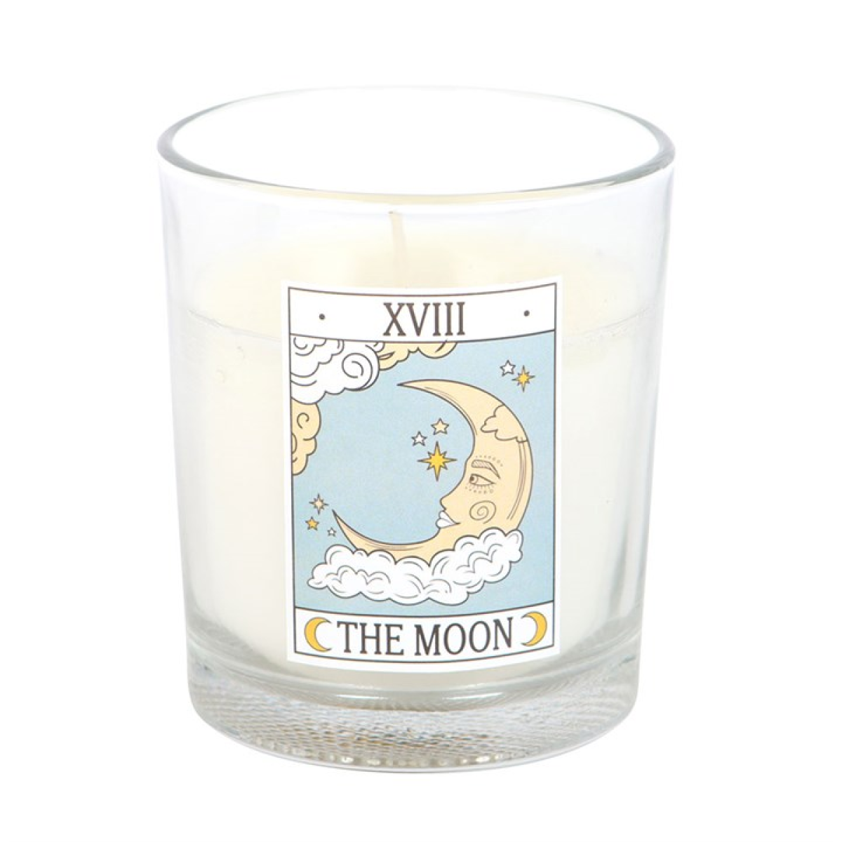 The Moon Vintage Tarot Vanilla Candle - Image 3