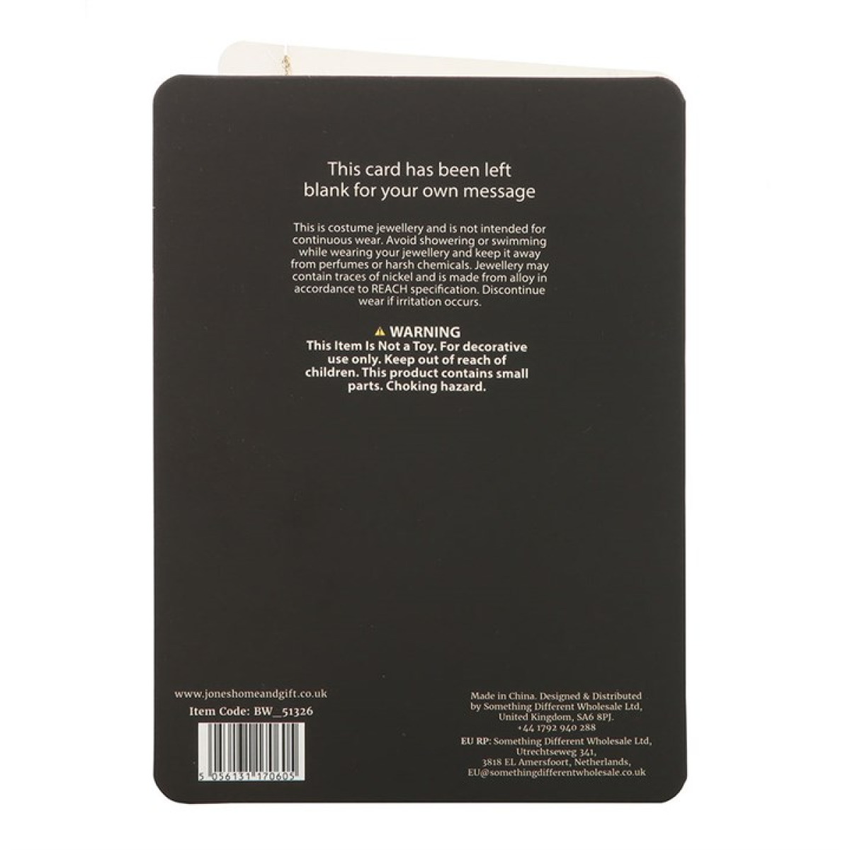 Mixtape Necklace on Greeting Card - Image 3