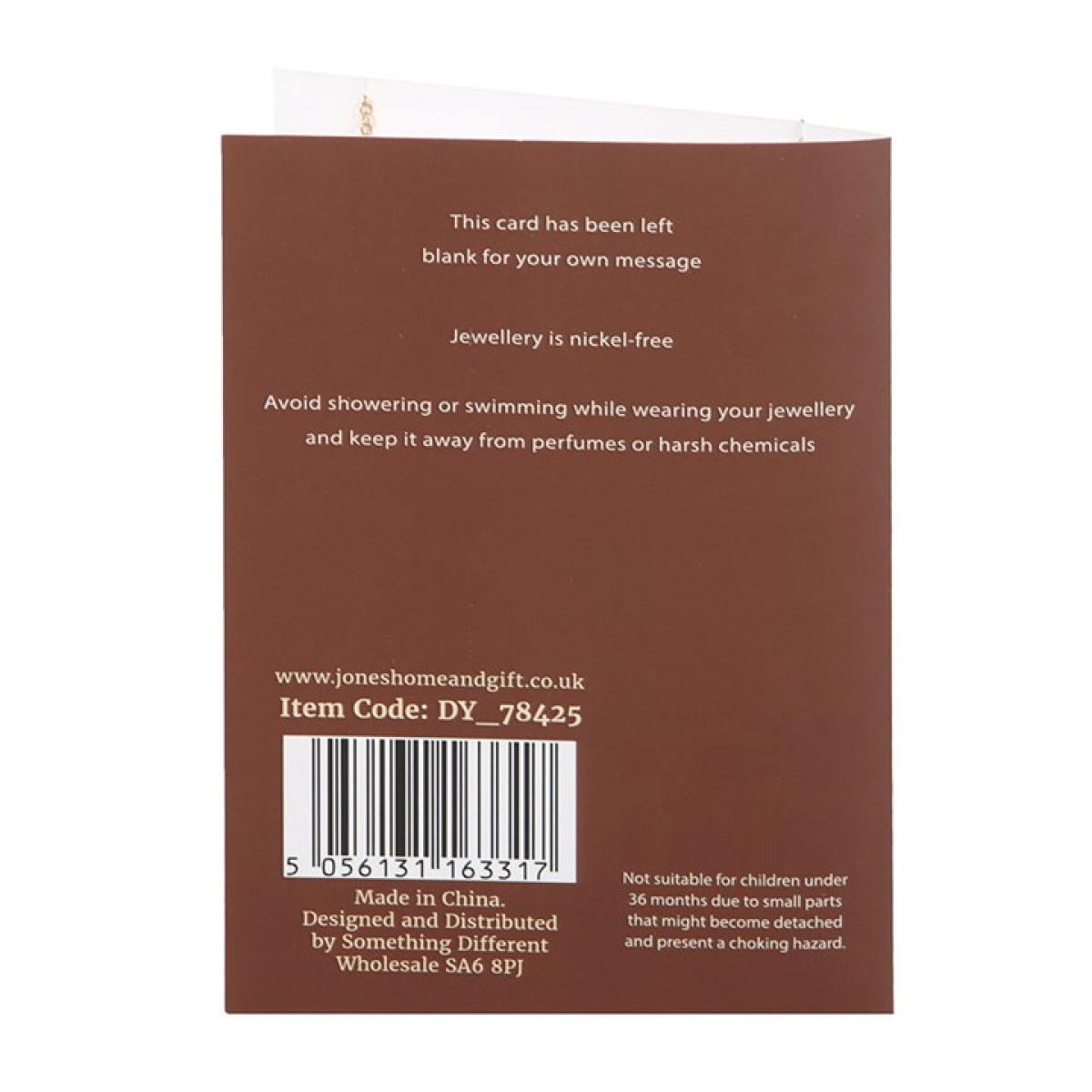 Pumpkin Necklace on Greeting Card - Image 3