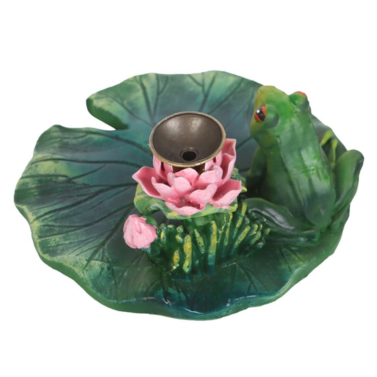 Lily Pad Backflow Incense Burner - Image 4
