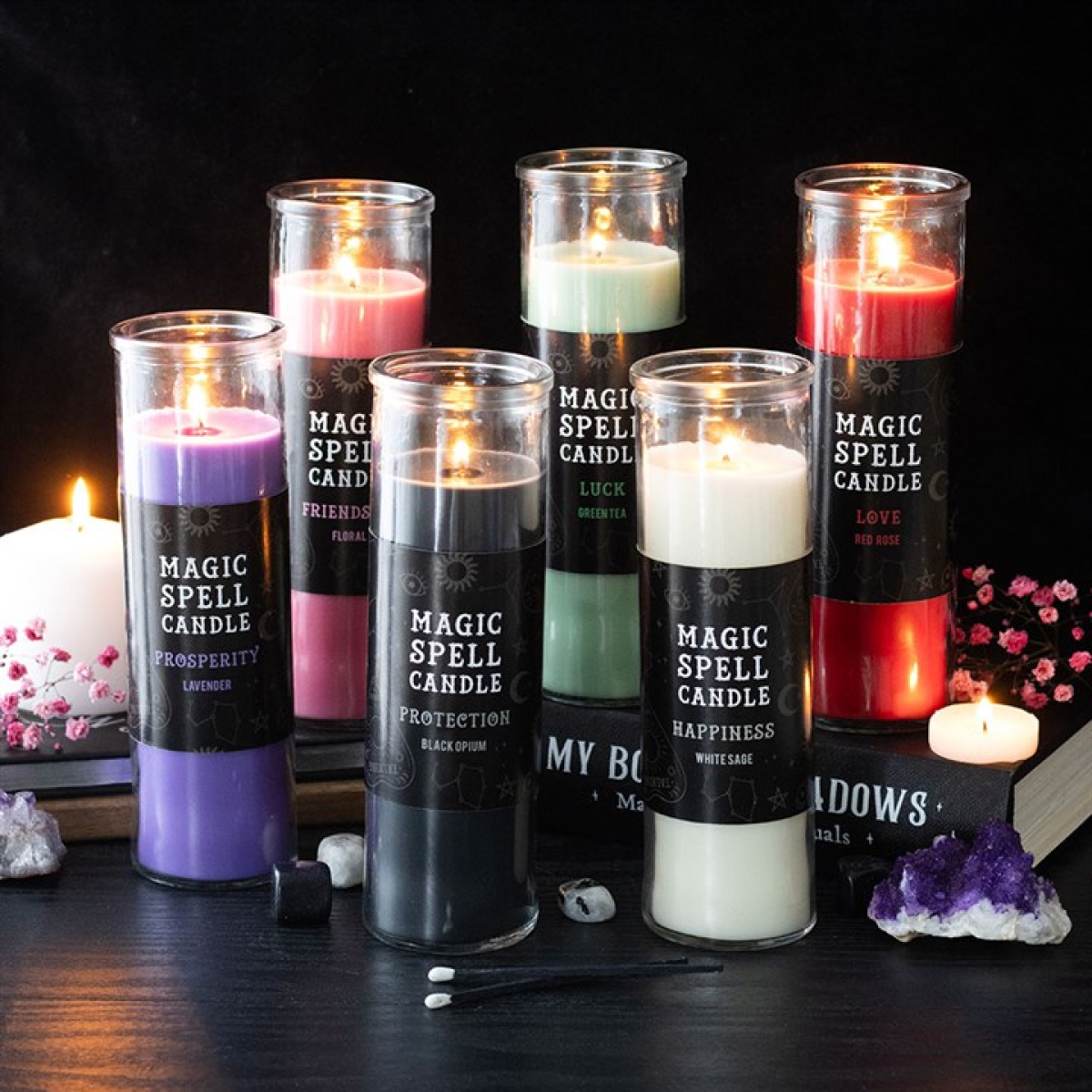 Protection Opium Magic Spell Tube Candle - Image 4