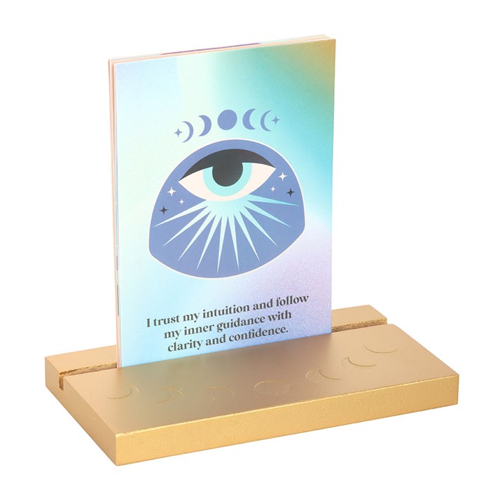 Aura Affirmation Cards with Wooden Stand - Image 2