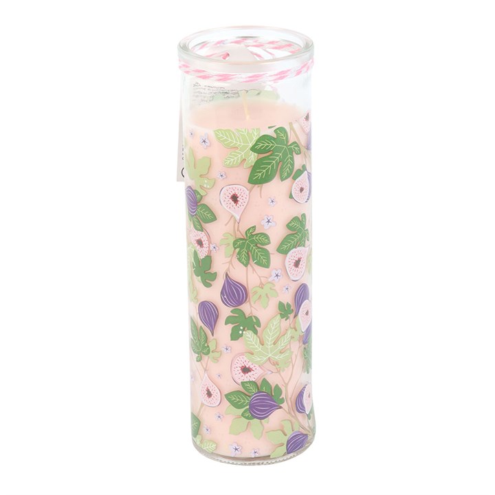 Fig Tree Print Vanilla & Fig Tube Candle - Image 3