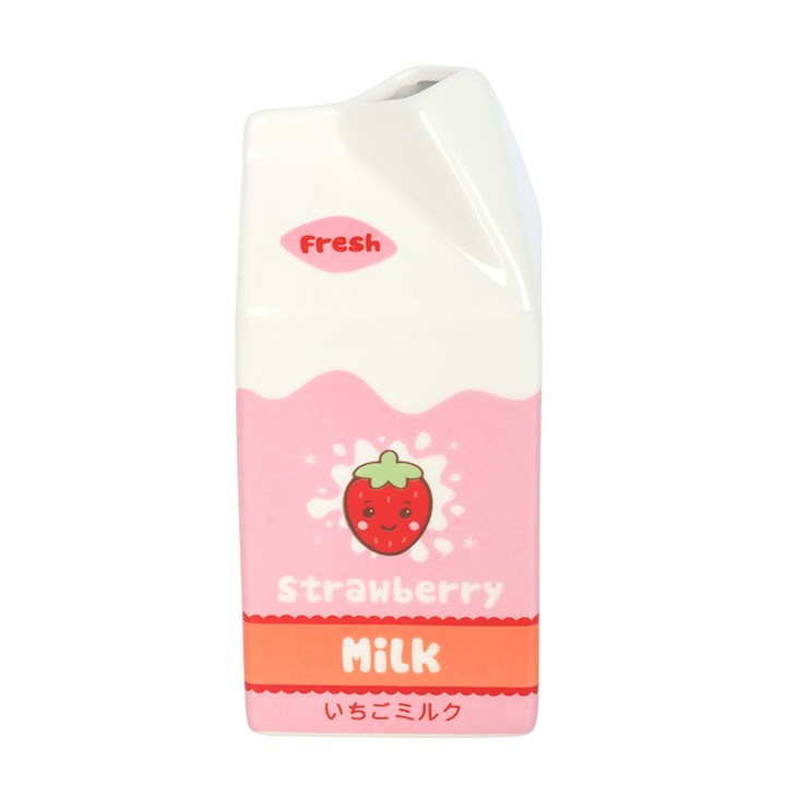 Strawberry Milk Carton Flower Vase - Image 4