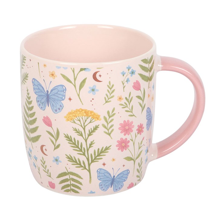 Luna Bloom Floral Print Mug - Image 4