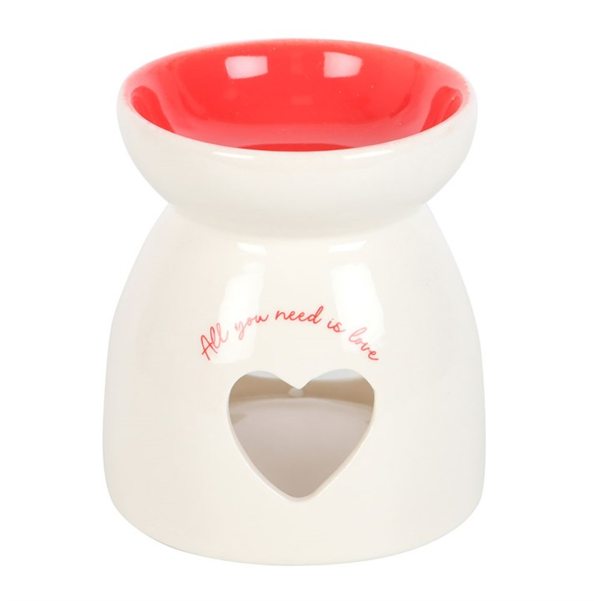All You Need is Love Heart Oil Burner and Wax Warmer - Image 2