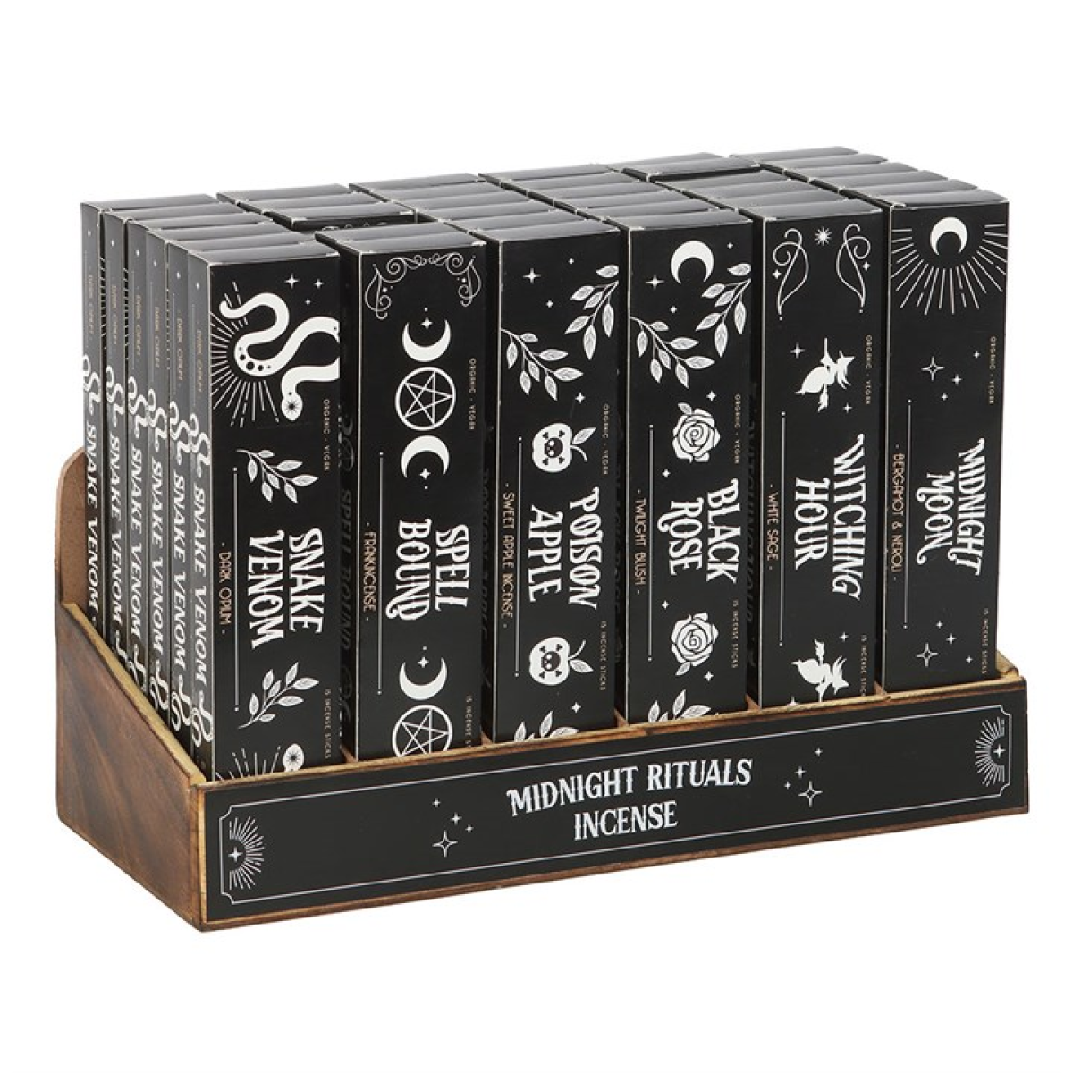 Set of 36 Midnight Rituals Incense Sticks in Display - Image 3