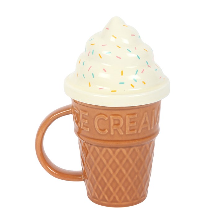 Ice Cream Cone Lidded Mug - Image 2