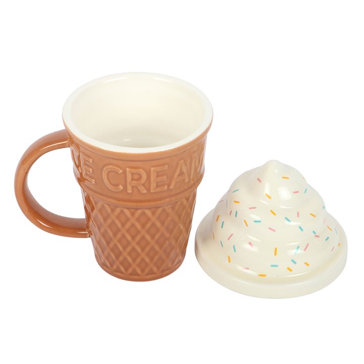 Ice Cream Cone Lidded Mug - Image 3