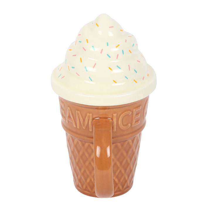 Ice Cream Cone Lidded Mug - Image 4